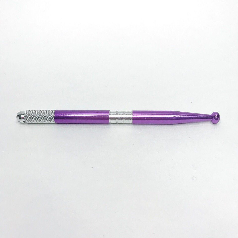 Манипула для микроблэйдинга металл (фиолетовая)