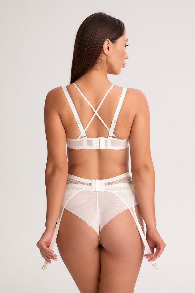 Балконет со съемными стрэпами Meringue Cream