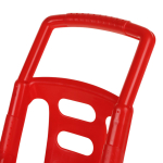 Коляска пластмассовая, красная RRB-113 (32*28*48 см)