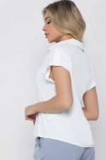 Блуза "Классика" (белая) Б8537 LT Collection (Акция)