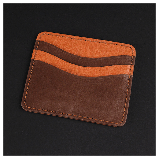 Кожаный картхолдер «Белочка»