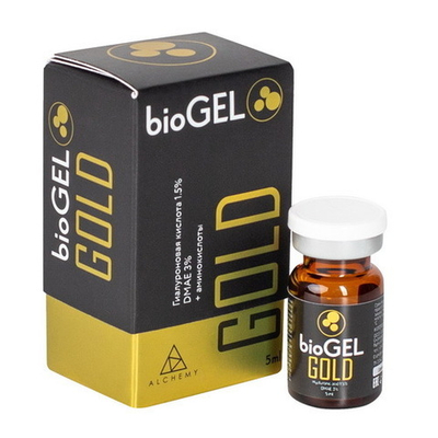 Gold BioGEL | ГК 15 мг/мл + ДМАЭ 3%
