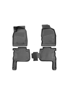 Коврики в салон для GREAT WALL Wingle 7, 2020-, 4 шт. (Повышенная устойчивость, повышенная износостойкость) FORMAT.3DAN0087210K