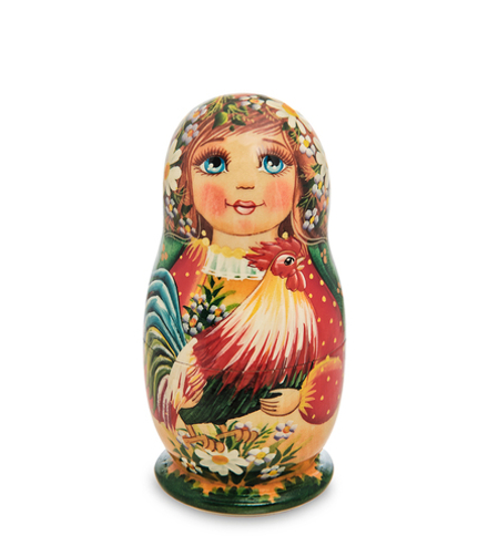 МР-16/ 3-B Матрешка 3м «Мария с петухом»