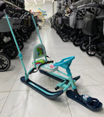 Снегокат «Twiny2+» принт сиденья: с супергероем (арт. TW2+/Д)