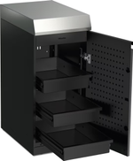 Модуль для хранения Miele Dreams – Store S с ящиками сталь