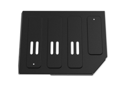 Защита топливного бака АвтоБроня для Geely Cityray РКПП FWD 2024-н.в., рынок РФ, сталь 1.5 мм, с крепежом, штампованная, 111.01947.1