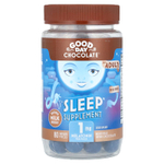 Good Day Chocolate, добавка для сна, для взрослых, молочный шоколад, 1 мг, 80 конфет, покрытых глазурью