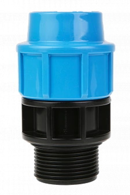 Муфта ПНД комбинированная с наружной трубной резьбой 32x1 1/4"