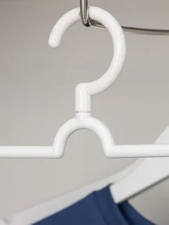 Вешалка для брюк и юбок 3-х уровневая, 35,5×34 см, цвет МИКС