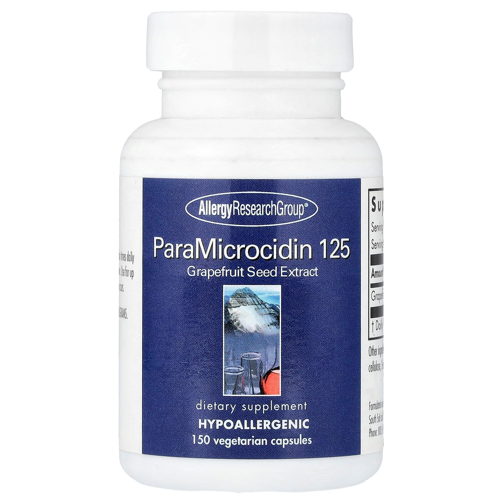 Allergy Research Group, ParaMicrocidin, 125 вегетарианских капсул (125 мг в 1 капсуле)