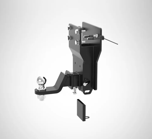 Фаркоп под квадрат на Toyota Land Cruiser Prado 250 2024 - (паспорт и сертификат в комплекте)(без электрики)T23.05E