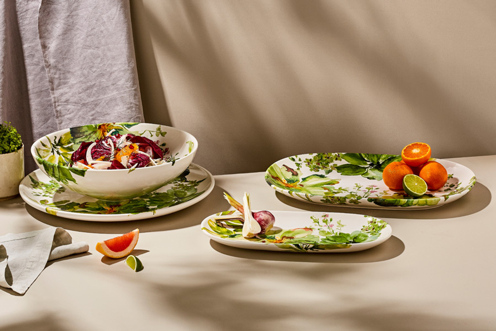 Блюдо 40х28см Casa Domani Botanical