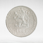Czechoslovakia, 10 Haléřů, 1989, VF