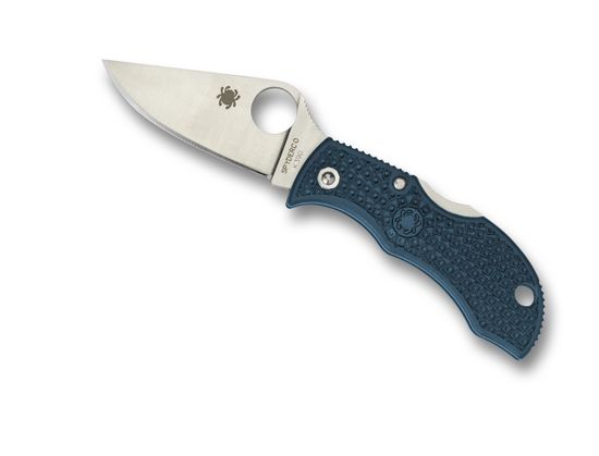 Складной нож Spyderco Manbug K390 MFPK390 c клинком из стали Bohler K390 Microclean, рукоять FRN