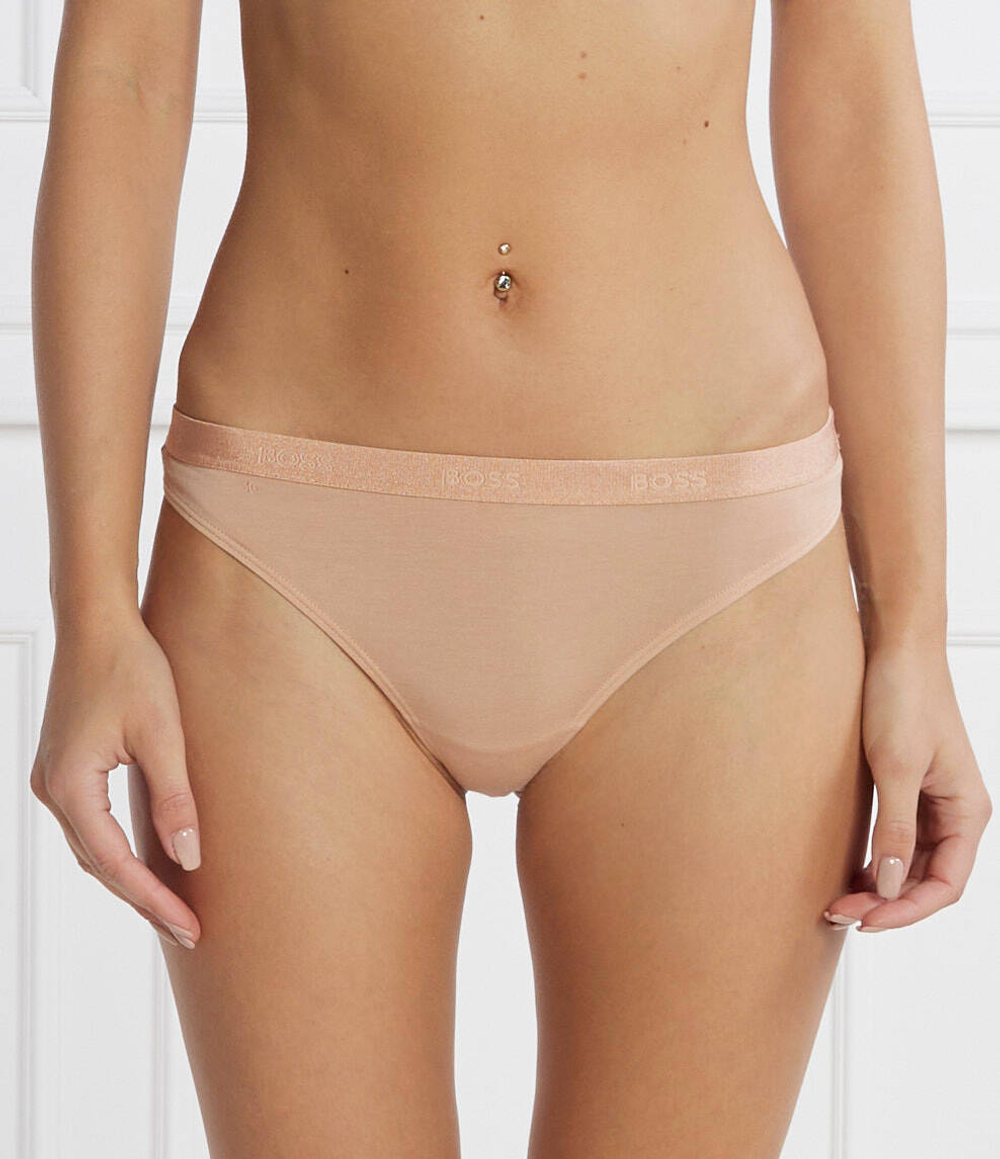 Стринги BOSS BLACK - бежевый(50502752)