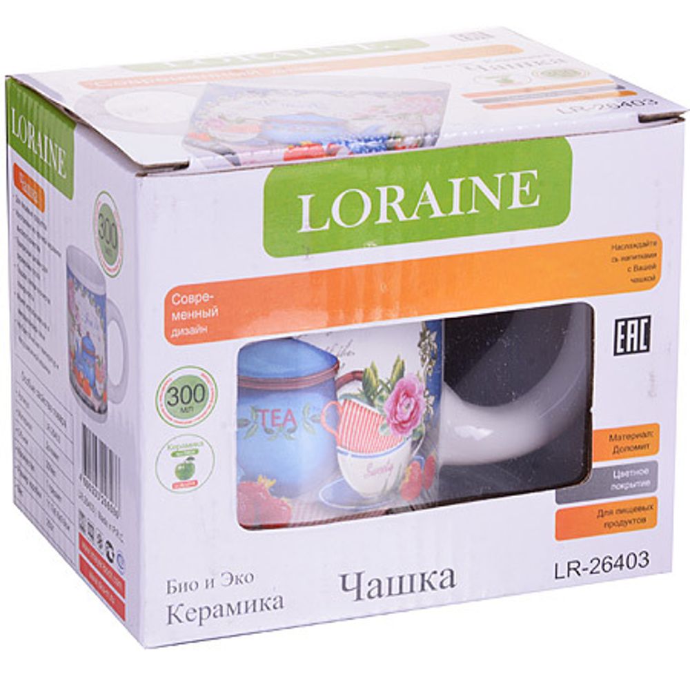 Loraine Кружка 26403 300 мл