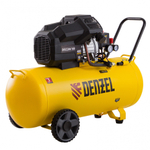 Компрессор воздушный DKV2200/100, Х-PRO 2.2 кВт, 400 л/мин, 100л Denzel