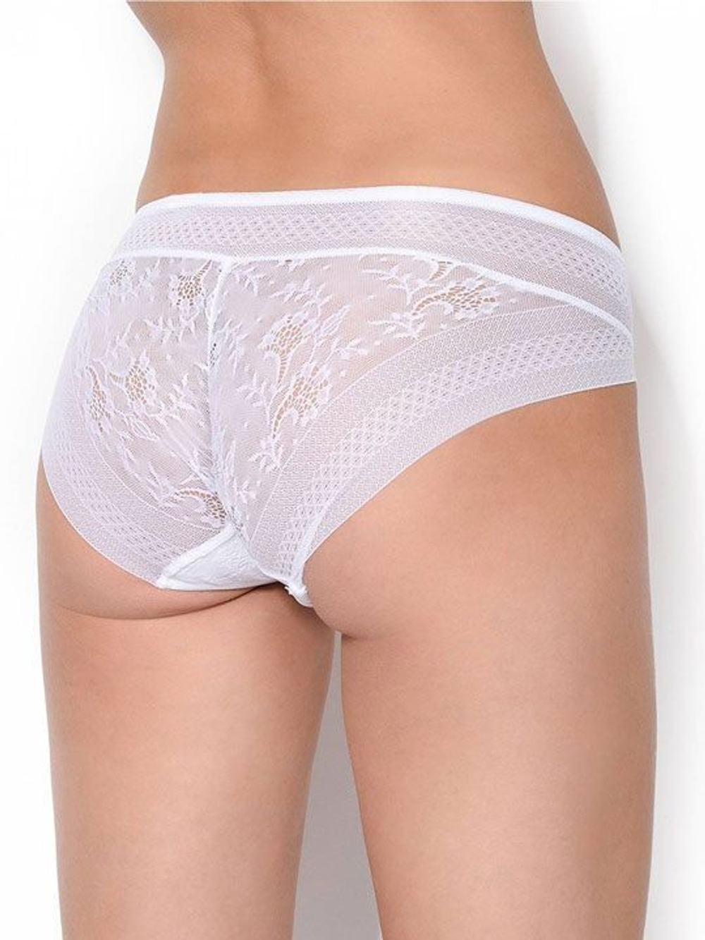 Трусики-слипы Magic Band из кружева (Размер: M) (Цвет: белый)