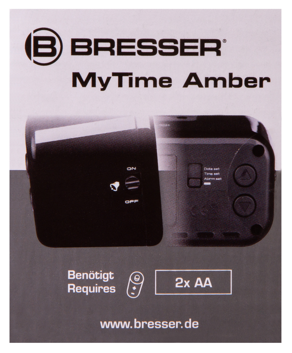 Часы Bresser MyTime Amber, черные