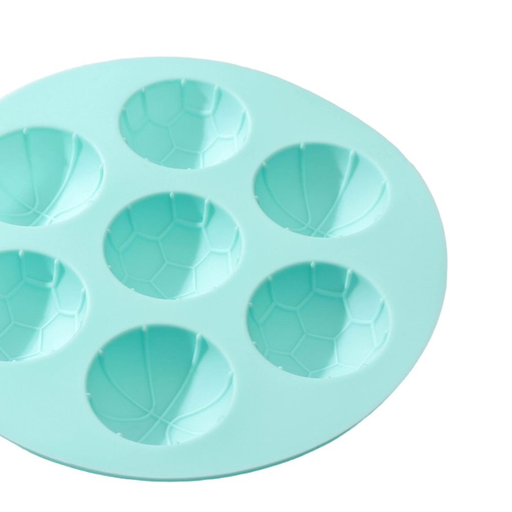 Форма для муссовых десертов и выпечки KONFINETTA «Спортивные мячи», d=15,5 см, цвет бирюзовый