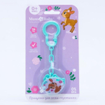 4733696 Держатель для пустышки «Мамы и малыши: оленёнок», на цепочке, на цепочке