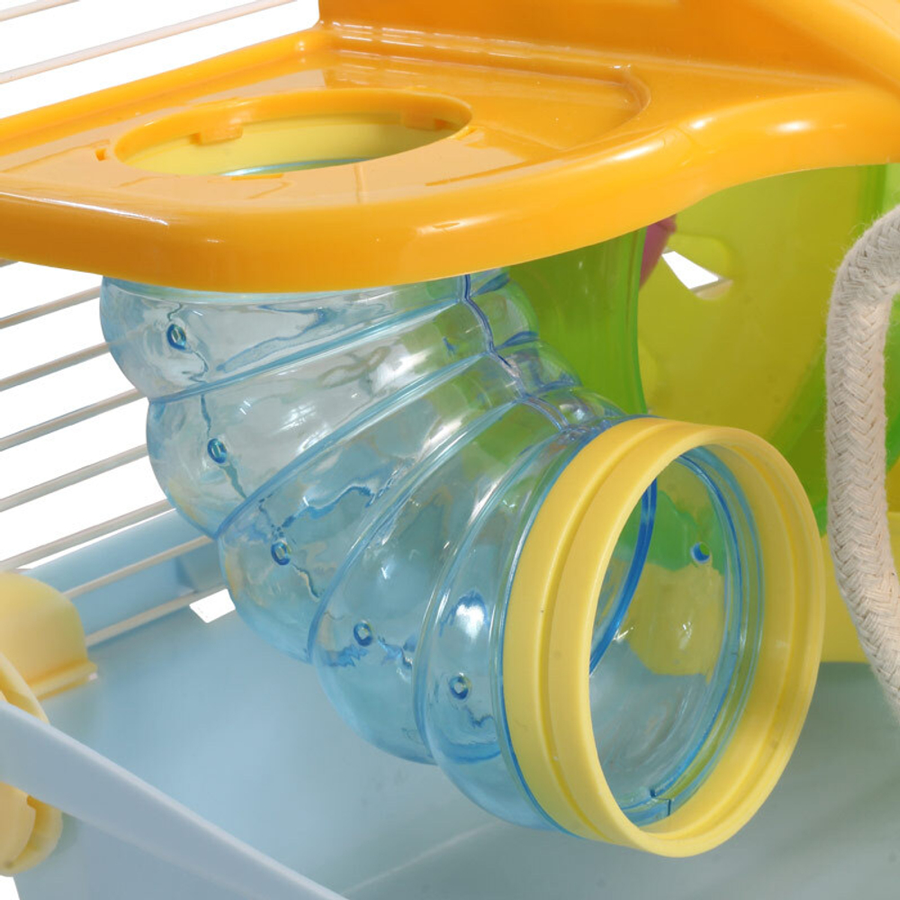 Клетка для мелких животных "Парк приключений", эмаль, 275*205*250мм, серия LITTLE TOWN, Triol