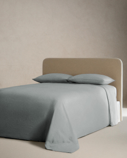 Наматрасник Zara Home хлопок, лён 100%, однотонный, 3110/900