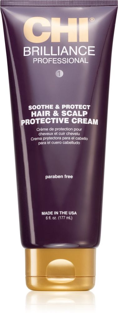 CHI защитный крем для волос и кожи головы Brilliance Hair &amp; Scalp Protective Cream