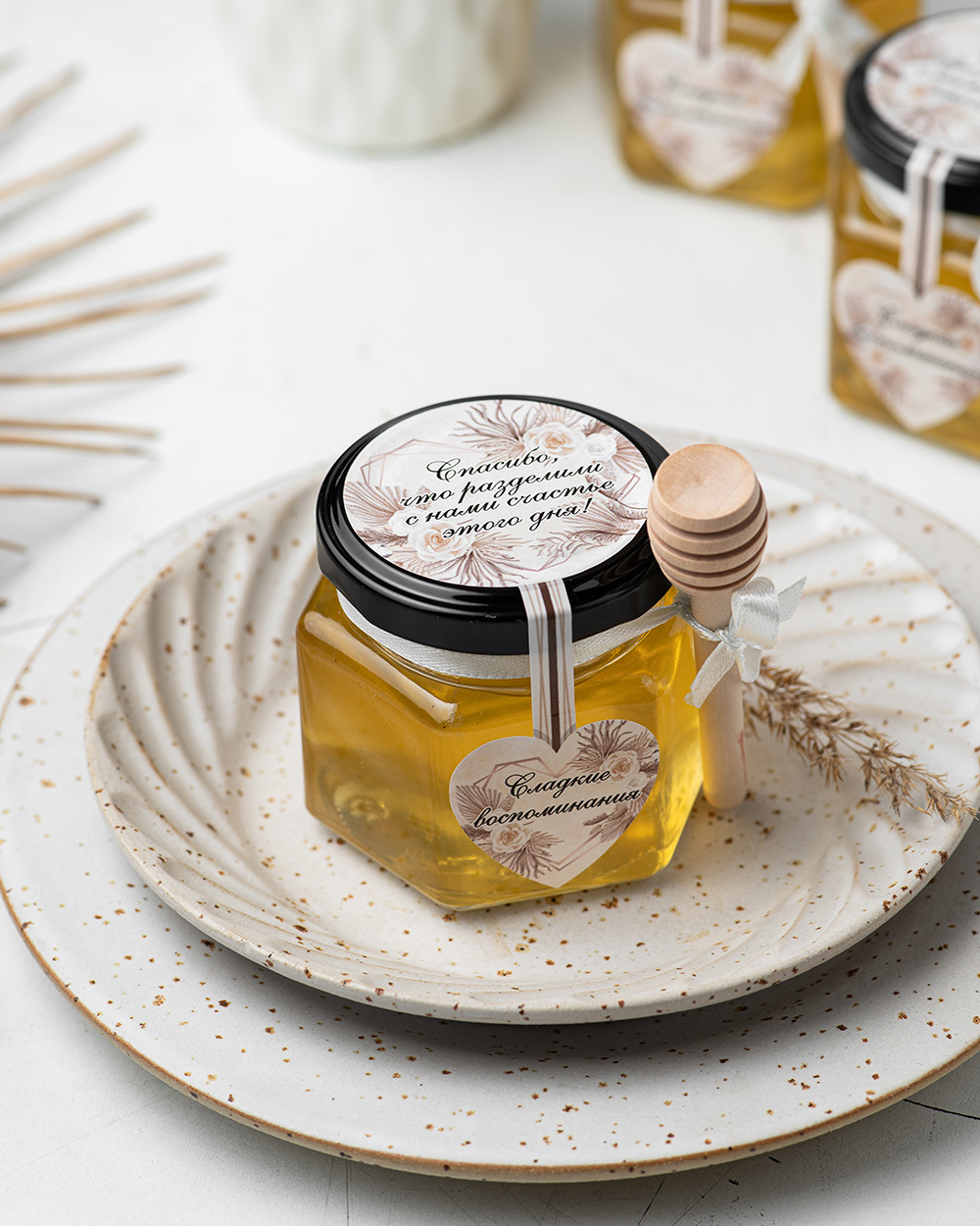 Набор свадебных бонбоньерок (свадебные комплименты для гостей)
