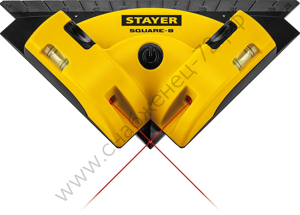 STAYER 8 м, лазерный угольник для кафеля, Professional (34928)