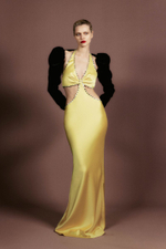 Болеро из бархата с объемными рукавами