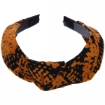 Ободок для волос «New Style - Змеиный принт», ширина 2,8см, 6 цветов