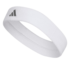 Повязка на голову Adidas Tennis Headband - white/iron metallic