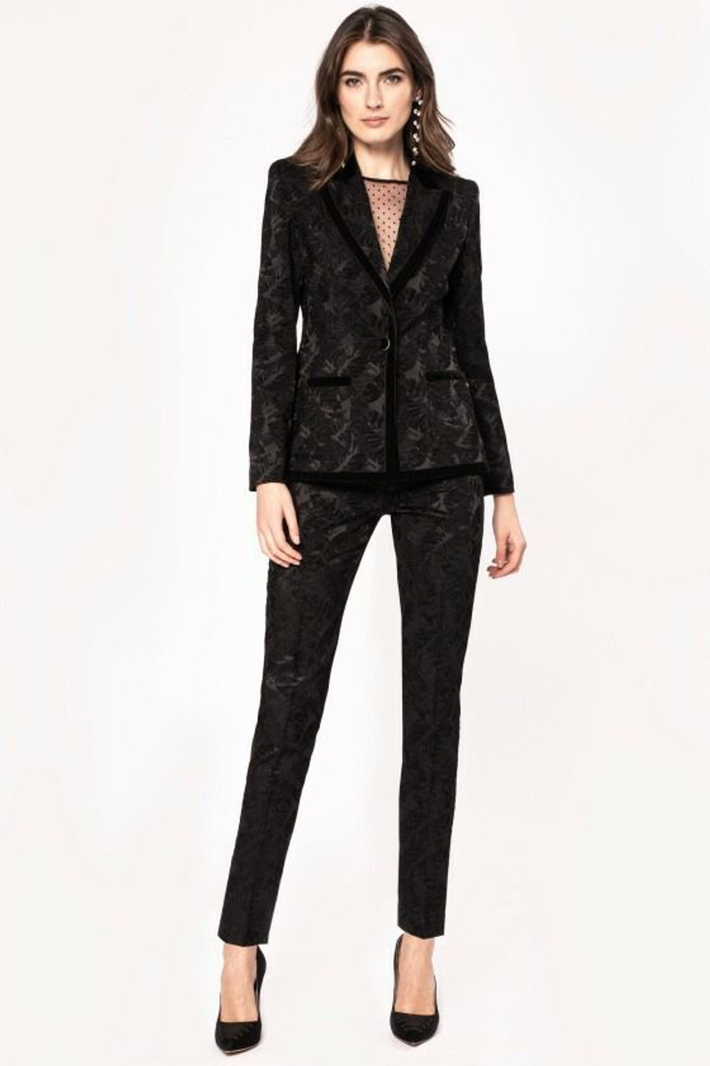 Пиджак жаккардовый