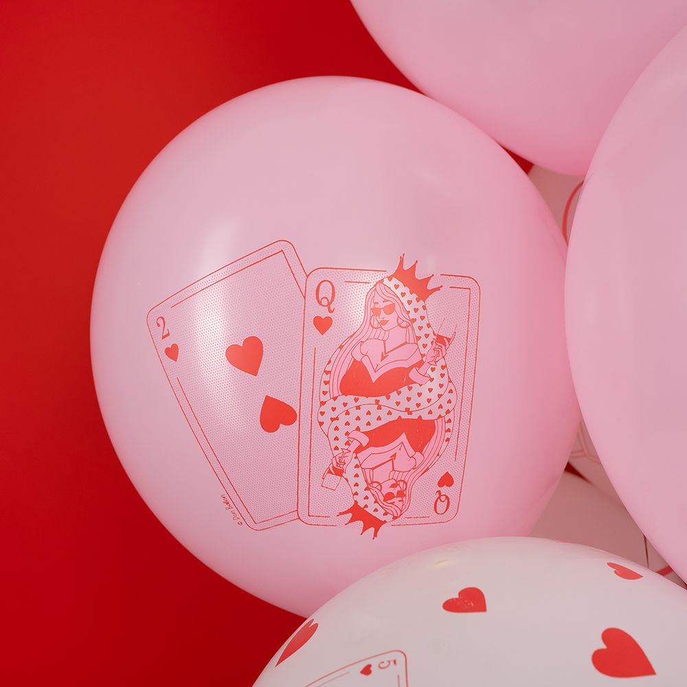 Шар (12''/30 см) Королева, Ассорти, пастель, 5 ст, 25 шт.