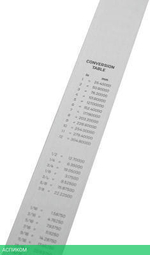 Линейка строительная Deli DL8100Y