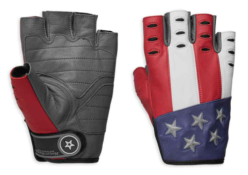 Митенки Men's Patriot Fingerless Gloves Harley-Davidson
