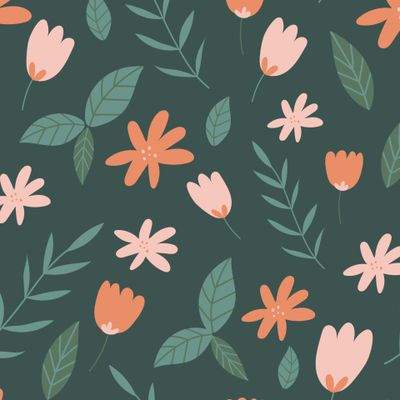 Яркие цветы