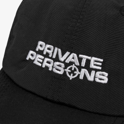 PP LOGO CAP (WHITE/BLACK)