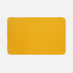 Флисовый плед Warm&Peace XL, желтый