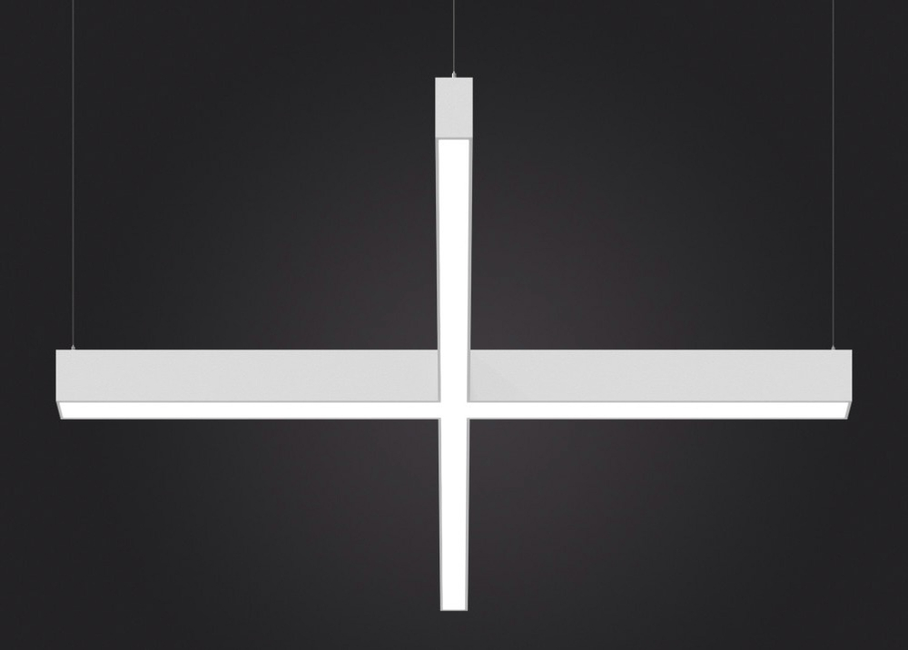 Светильник LED Х-образный LP85-PLUS-600 32Вт 5000К белый 600х600х40мм DIOLUM