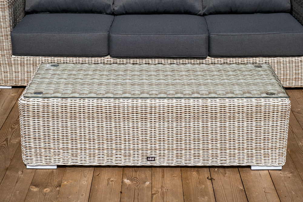 "Боно" лаунж-зона из искусственного ротанга, цвет бежевый