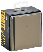 FORTE&PIANO Выключатель карточный 30А FP643M металл шампань IEK