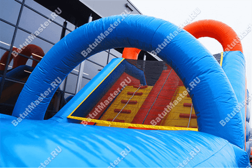Надувная полоса препятствий "Летняя забава"