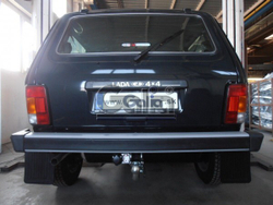 Фаркоп оцинкованный Galia L001A для Лада Нива ВАЗ 2121, 21213, 21214, 2131 / Lada Niva 1976-2014(паспорт и сертификат в комплекте)(без электрики)