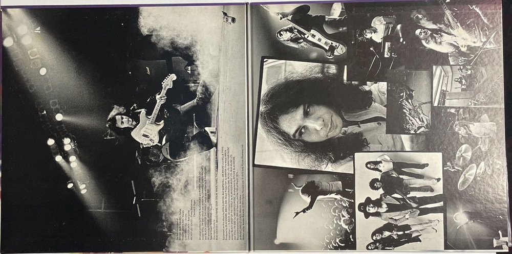 Винтажная виниловая пластинка LP Rainbow Ritchie Blackmore (Japan 1978) (No Obi) Sixteenth Century Greensleeves MP 1144