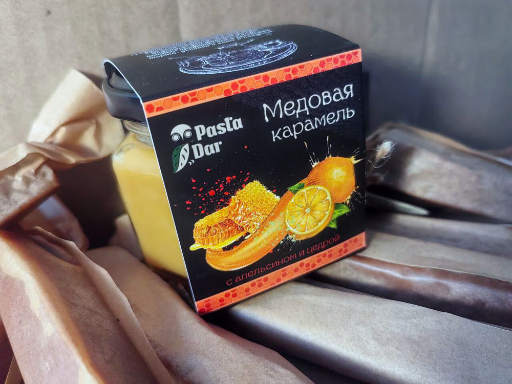 Медовая карамель с апельсиновой цедрой