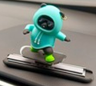 Игрушка на торпеду - Сноубордист - YC-130BLU Blue