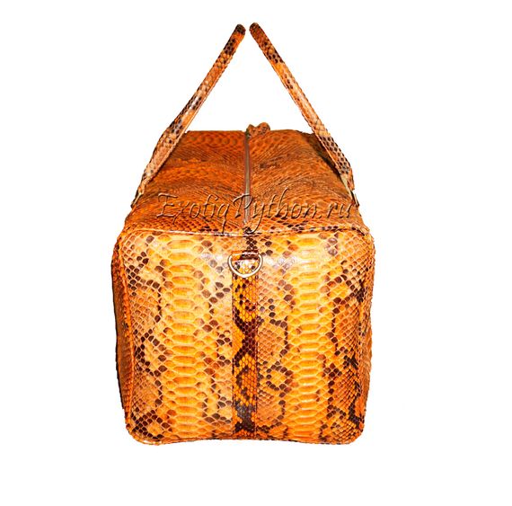 Дорожная сумка из кожи питона BG-205